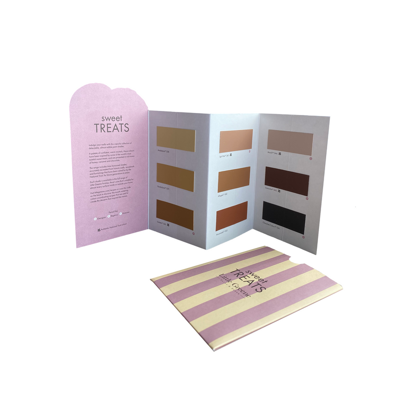 NEW: Little Greene Kleurenkaart Sweet Treats