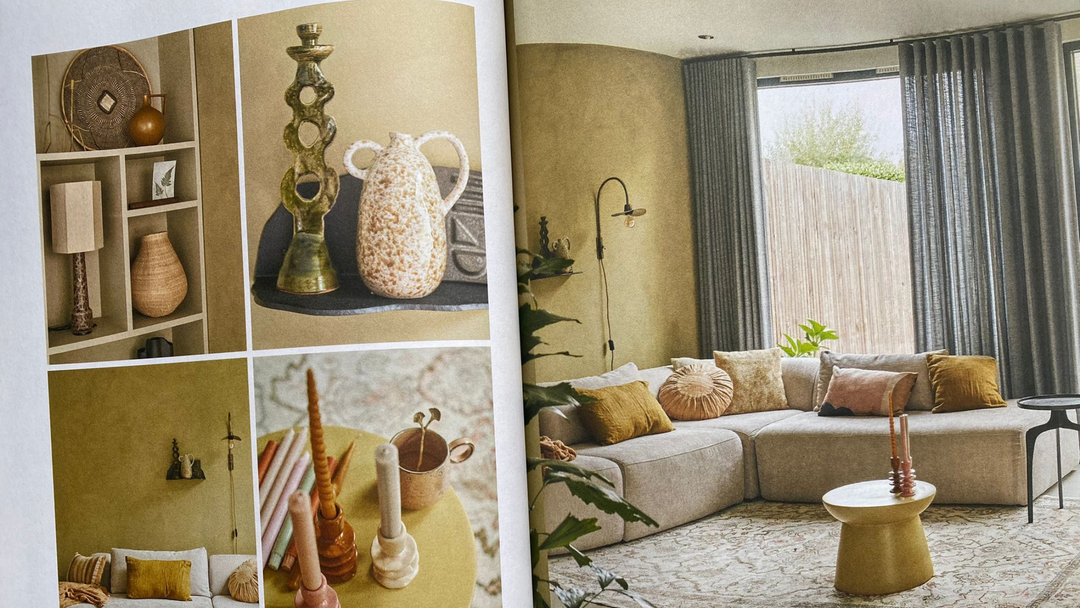 LAB COLOURS GESPOT IN LIBELLE LIVING FEBRUARI 2023: THUIS BIJ INTERIEURONTWERPER EN CO-FOUNDER BOU LIVING, SUZANNE BOUHUIJZEN