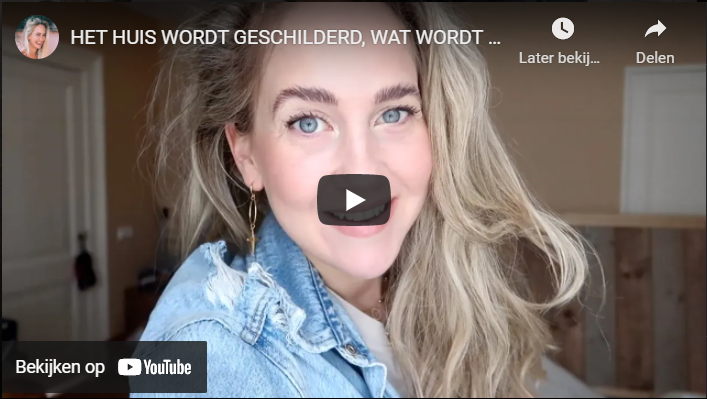 HET GEHELE HUIS VAN INFLUENCERS ELISE BOERS EN WOUTER PEELEN WORDT GESCHILDERD MET LAB PAINT IN LAB COLOURS