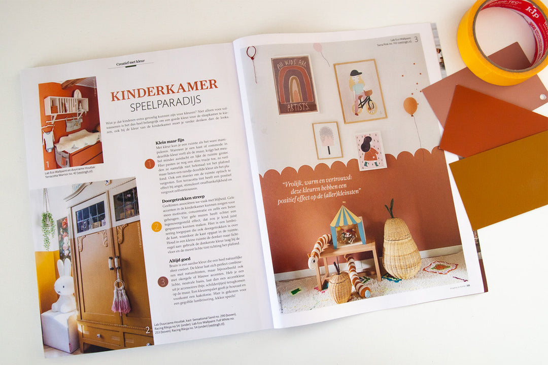 RUIM AANDACHT VOOR KLEUR IN VERFGIDS VAN ARIADNE AT HOME