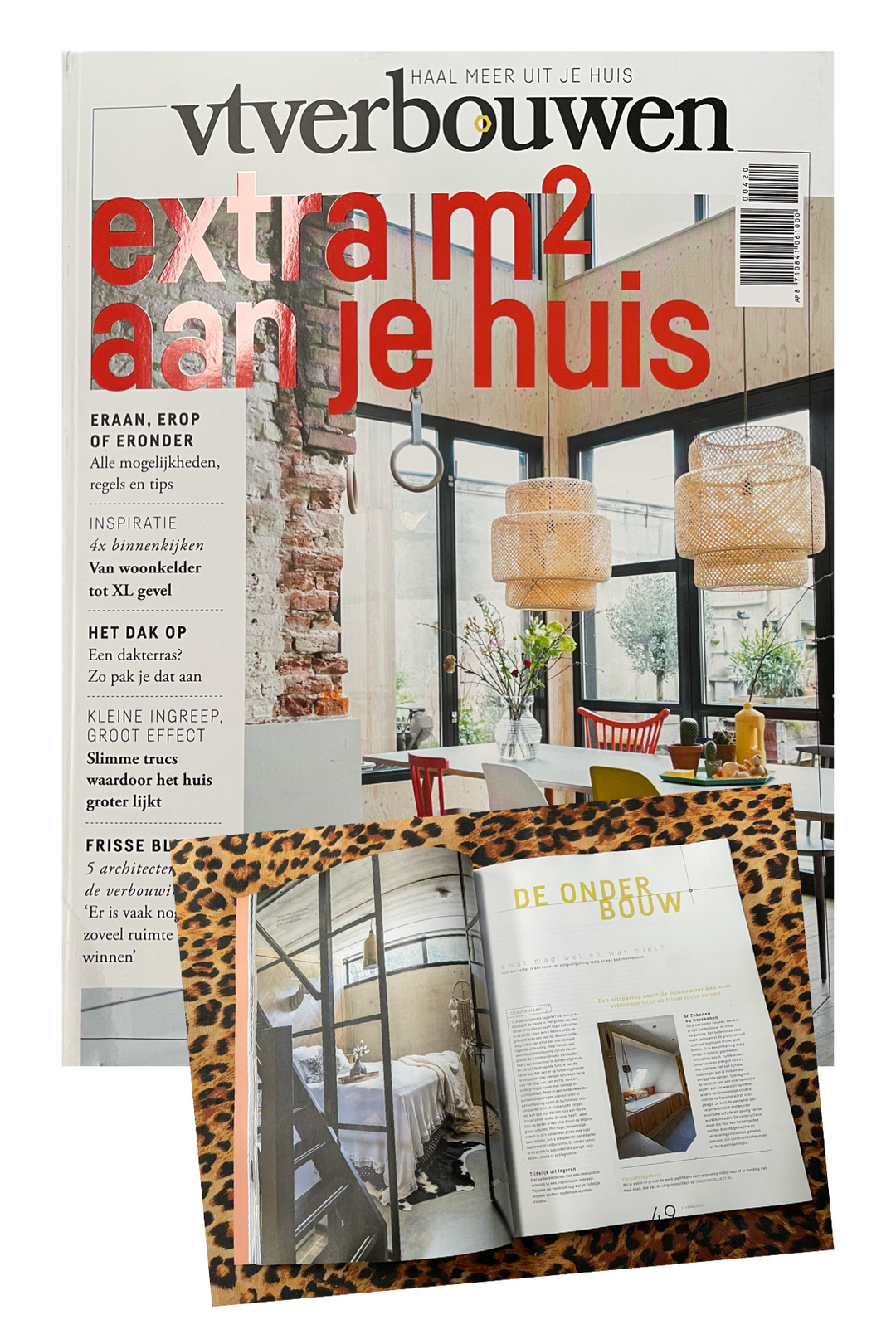 DECEMBER 2020: VTVERBOUWEN MET DE LOGEERKAMER IN DE KELDER VAN FOUNDER ROBERT. REALISATIE: VESTINGH PAINT & PROJECTS.