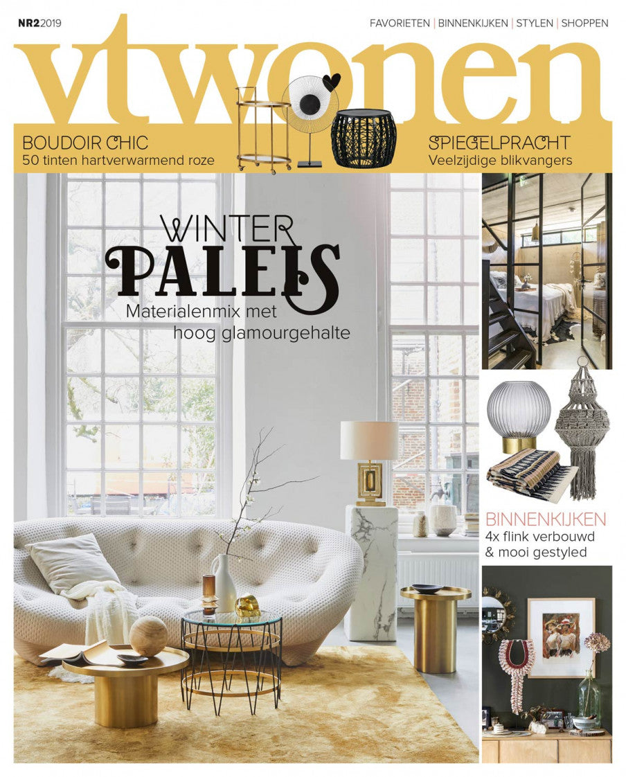 FEBRUARI 2019: VT WONEN BINNENKIJKEN BIJ FOUNDER ROBERT SCHELLEKENS. GEHELE HUIS GESCHILDERD MET VESTINGH PAINT, LAB PAINT EN LAB COLOURS.
