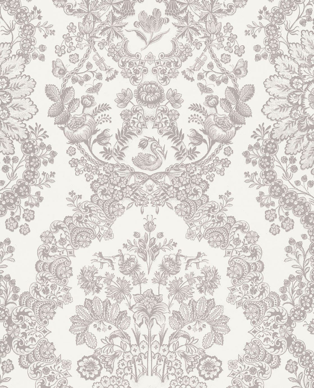 EIJFFINGER Pip Studio IV 375040 - Afbeelding 1 - Wit, Landelijk, Romantisch, Pip Studio, Ornamenten, Bloemen