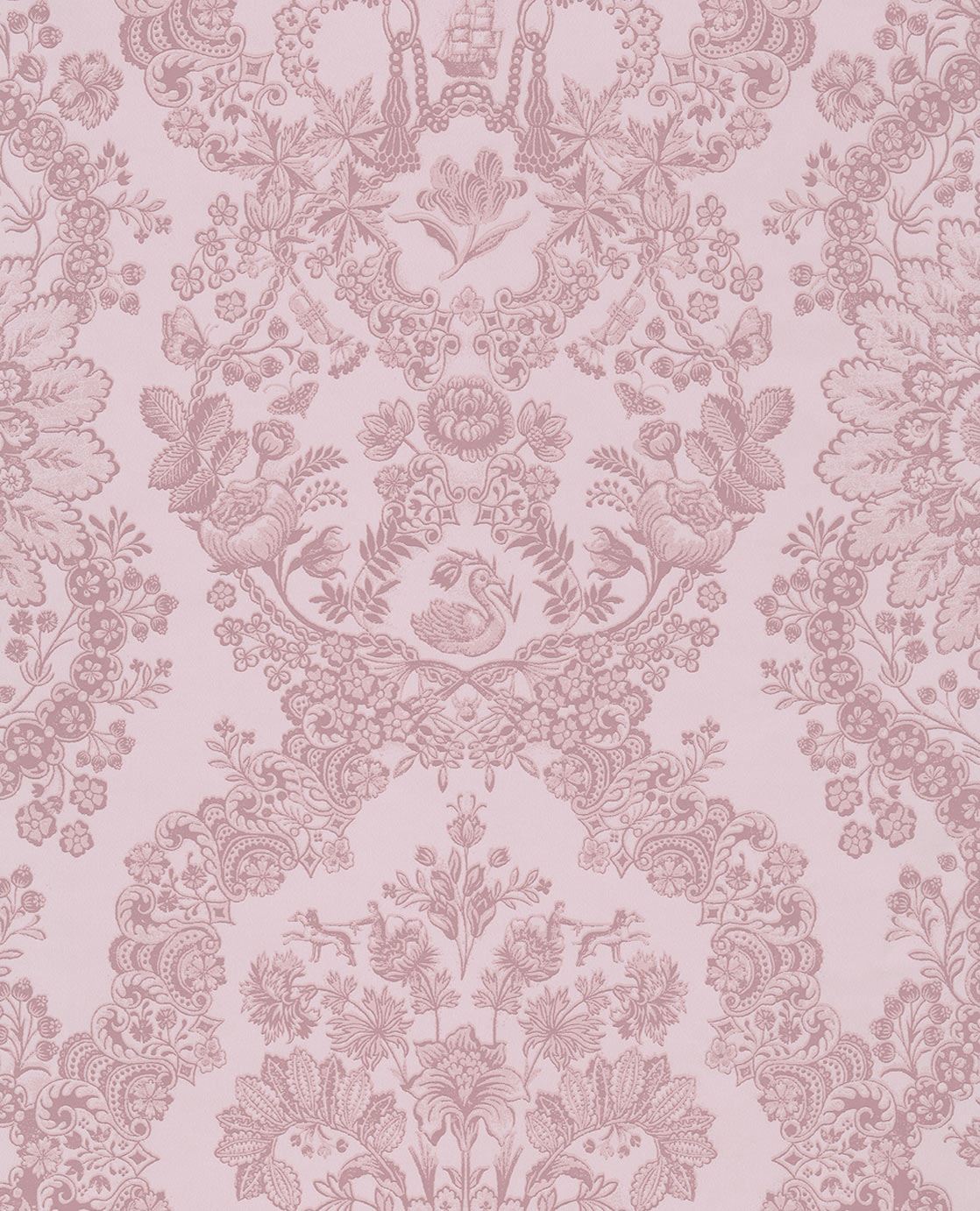 EIJFFINGER Pip Studio IV 375043 - Afbeelding 1 - Rood, Landelijk, Romantisch, Pip Studio, Ornamenten, Bloemen