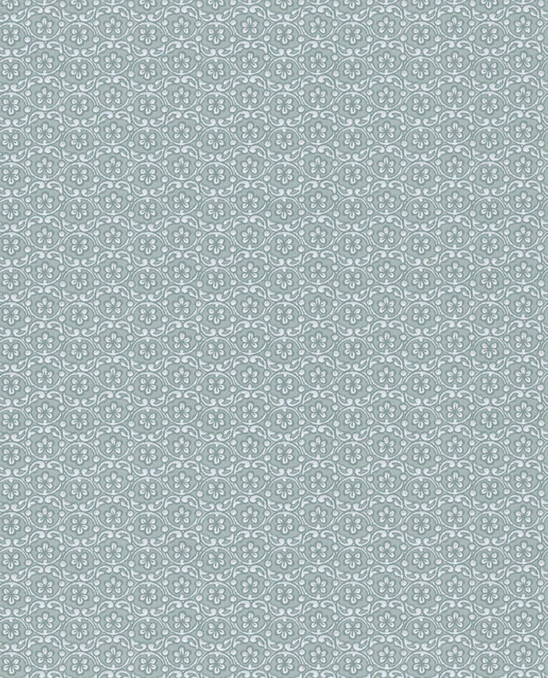 EIJFFINGER Pip Studio IV 375051 - Afbeelding 1 - Blauw, Groen, Retro, Vintage, Landelijk, Pip Studio, Ornamenten, Bloemen