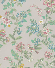 EIJFFINGER Pip Studio IV 375060 - Afbeelding 1 - Naturel, Multi, Landelijk, Romantisch, Pip Studio, Vogels, Bloemen