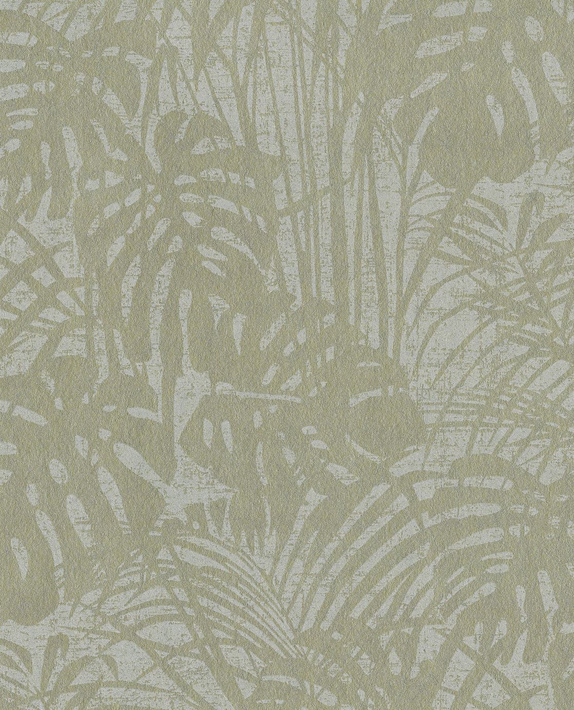 EIJFFINGER Reflect 378011 - Afbeelding 1 - Zwart / Grijs, Goud, Landelijk, Romantisch, Klassiek, Natuurlijk, Bladeren