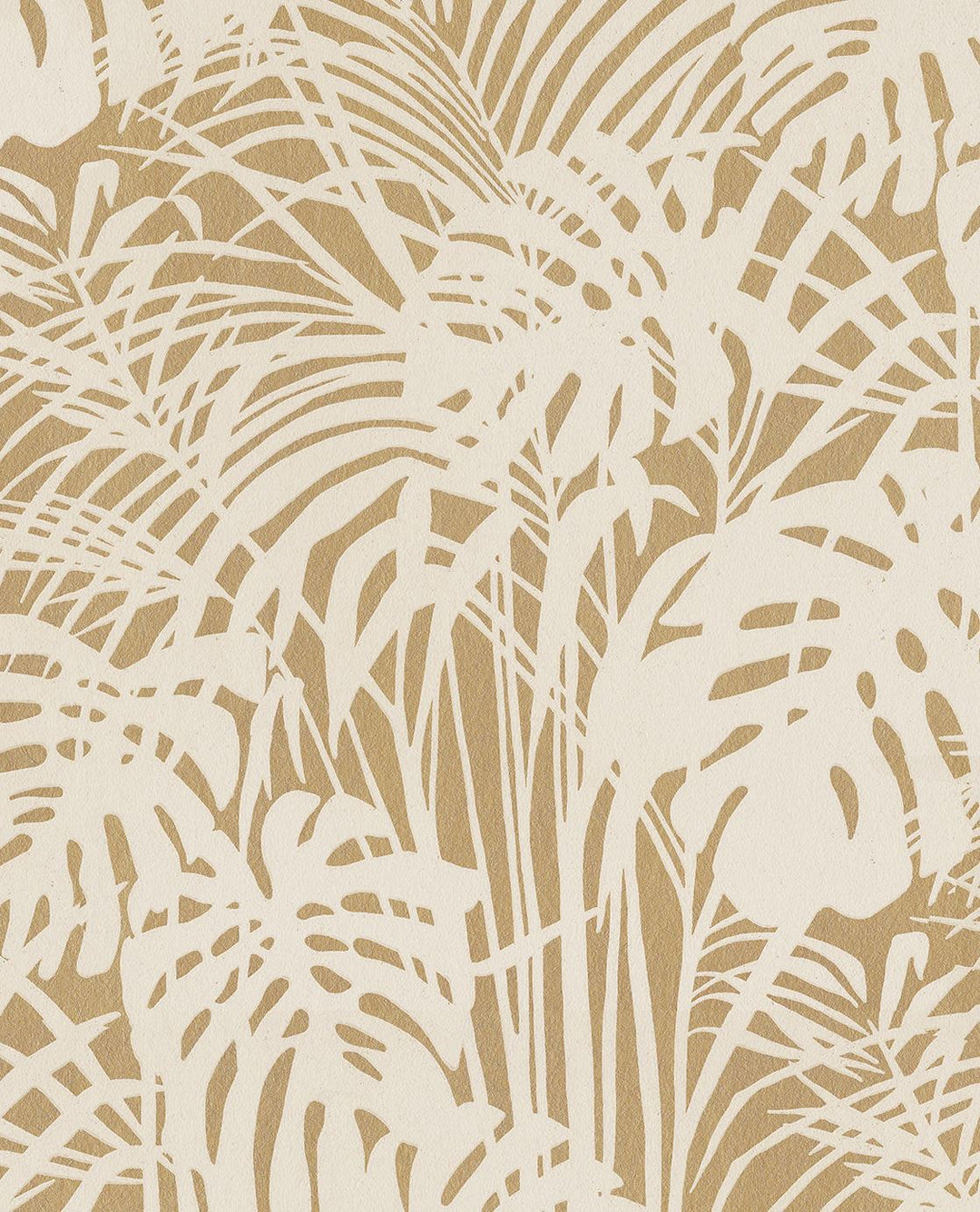 EIJFFINGER Reflect 378012 - Afbeelding 1 - Wit, Goud, Retro, Vintage, Romantisch, Klassiek, Natuurlijk, Bladeren