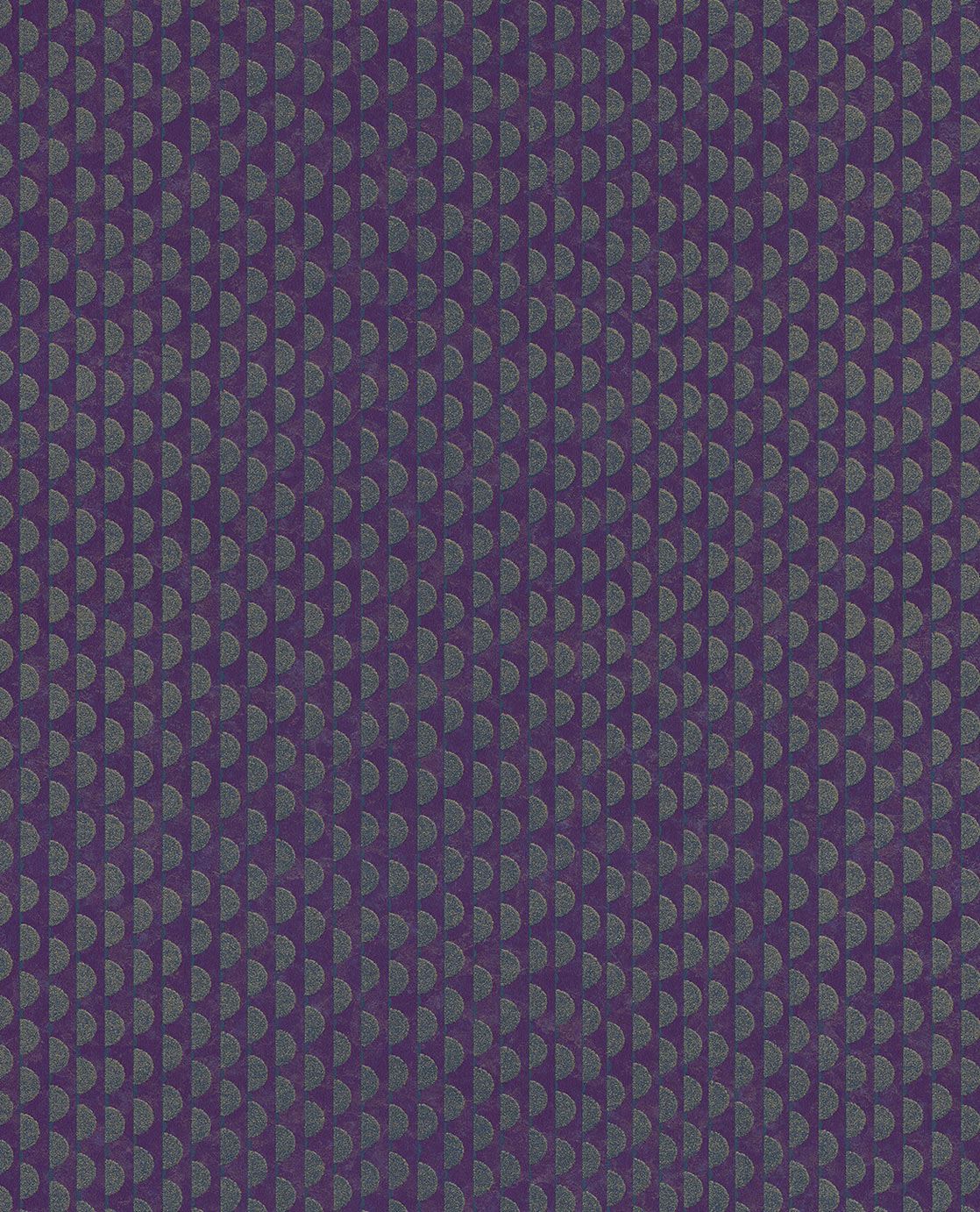 EIJFFINGER Reflect 378034 - Afbeelding 1 - Paars, Retro, Vintage, Klassiek, Structuren, Fantasie