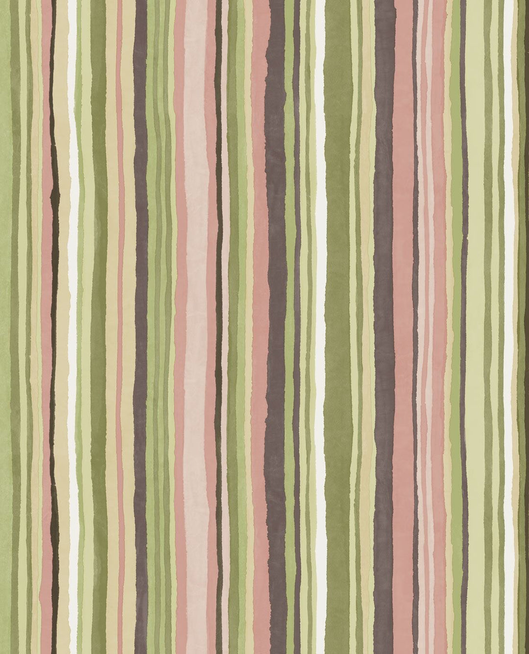 EIJFFINGER Stripes+ 377015 - Afbeelding 1 - Multi, Naturel, Scandinavisch, Retro, Vintage, Basic, Strepen