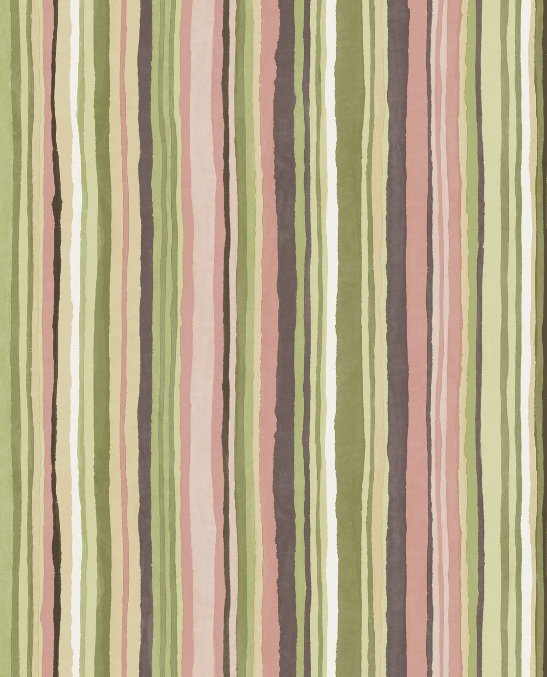 EIJFFINGER Stripes+ 377015 - Afbeelding 1 - Multi, Naturel, Scandinavisch, Retro, Vintage, Basic, Strepen