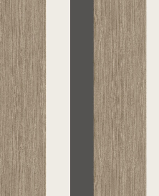 EIJFFINGER Stripes+ 377033 - Afbeelding 1 - Naturel, Retro, Vintage, Basic, Strepen