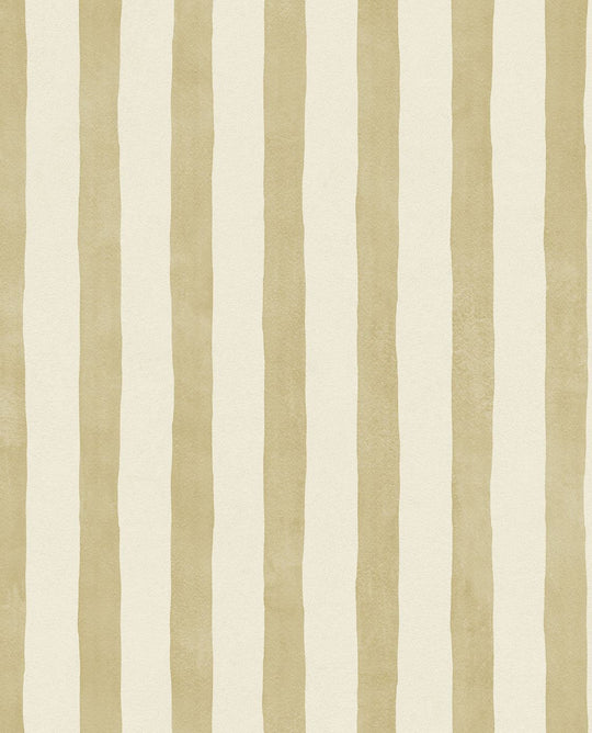 EIJFFINGER Stripes+ 377053 - Afbeelding 1 - Naturel, Wit, Goud, Basic, Strepen