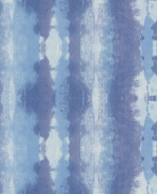 EIJFFINGER Stripes+ 377082 - Afbeelding 1 - Blauw, Scandinavisch, Retro, Vintage, Basic, Strepen, Fantasie