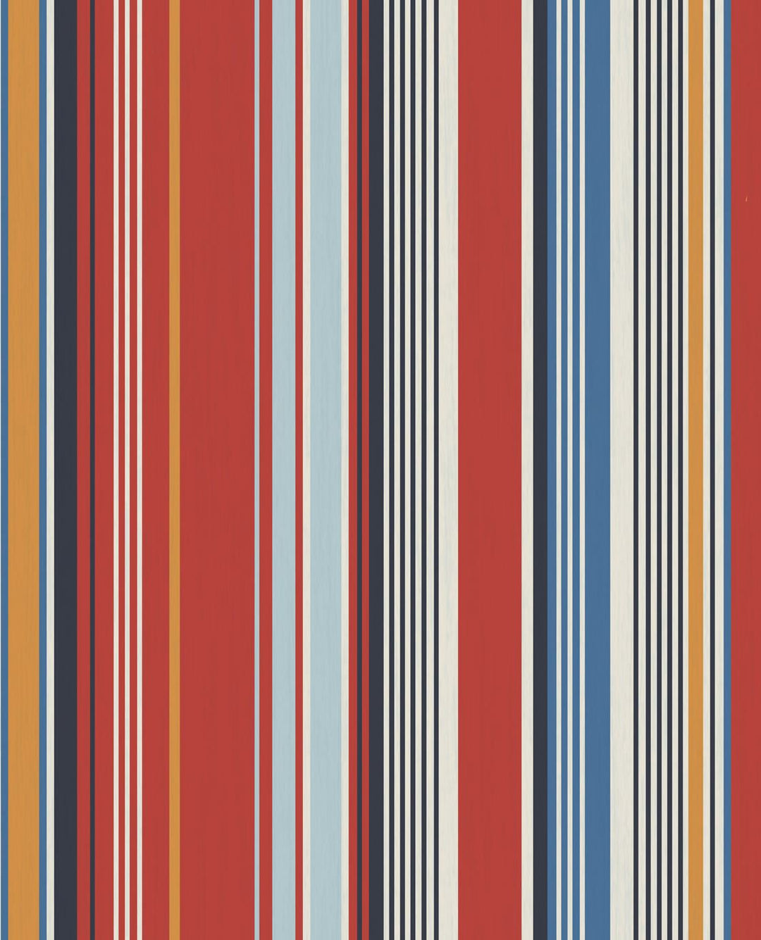 EIJFFINGER Stripes+ 377113 - Afbeelding 1 - Multi, Rood, Basic, Strepen