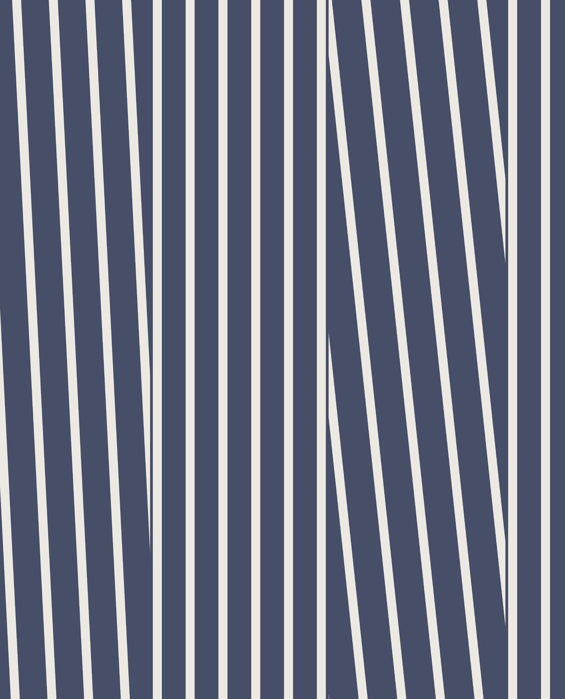 EIJFFINGER Stripes+ 377120 - Afbeelding 1 - Blauw, Basic
