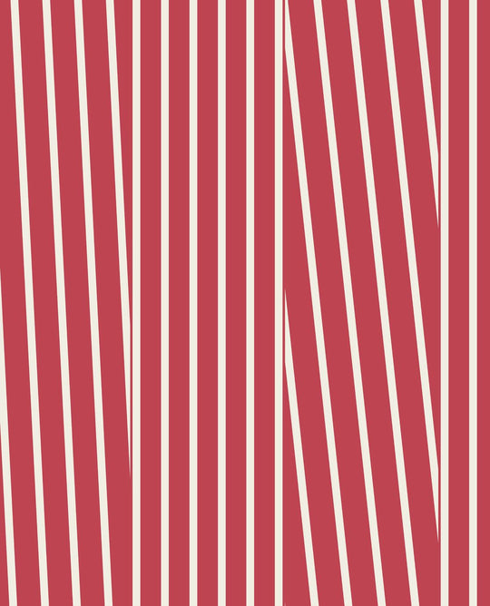 EIJFFINGER Stripes+ 377121 - Afbeelding 1 - Rood, Basic