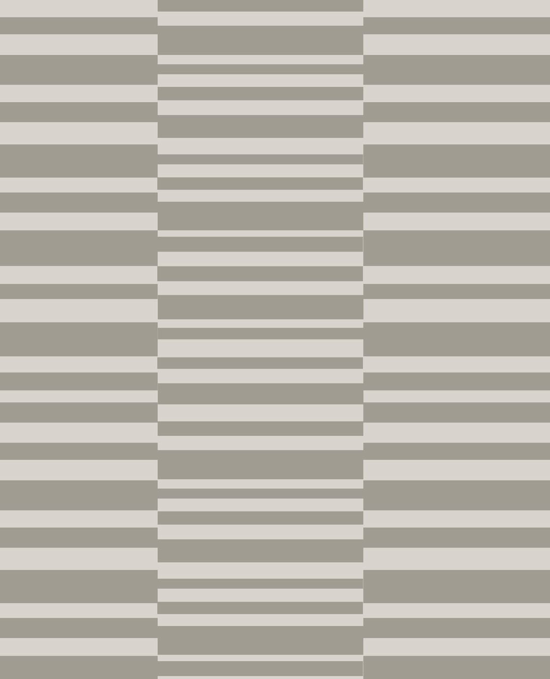 EIJFFINGER Stripes+ 377161 - Afbeelding 1 - Naturel, Goud, Basic, Strepen, Geometrisch