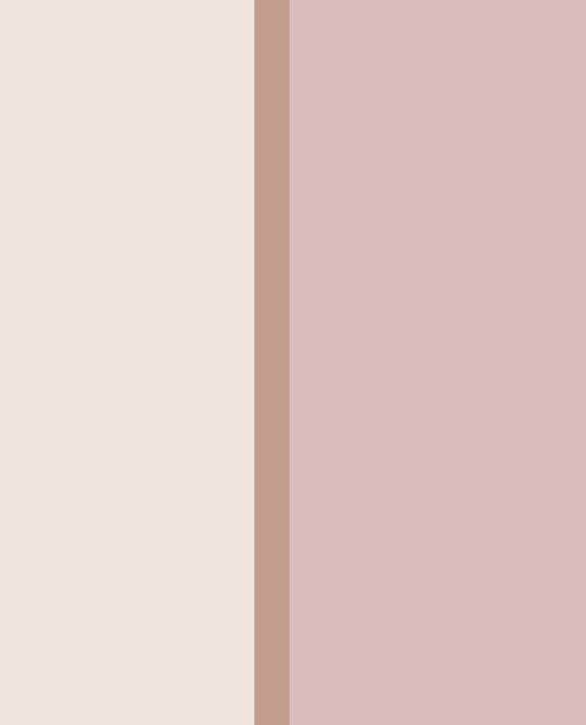 EIJFFINGER Stripes+ 377169 - Afbeelding 1 - Naturel, Rood, Romantisch, Basic, Strepen