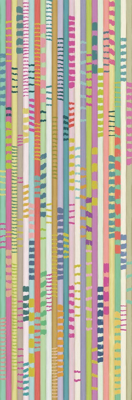 EIJFFINGER Stripes+ 377213 - Afbeelding 1 - Multi, Stoer, Industrieel, Strepen