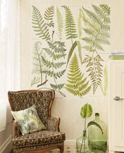 EIJFFINGER Geonature 366102 - Afbeelding 3 - Naturel, Groen, Retro, Vintage, Grafisch, Bladeren