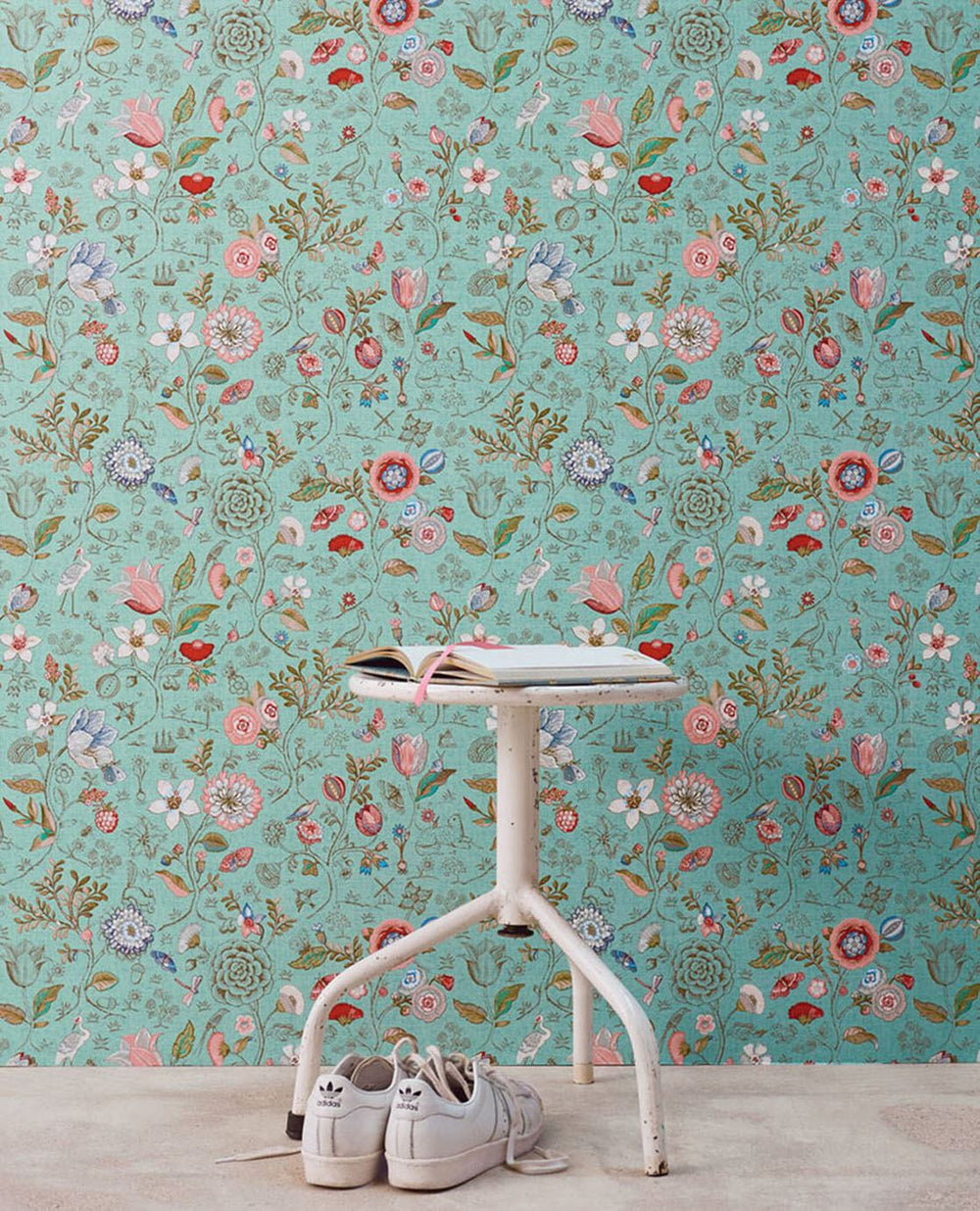 EIJFFINGER Pip Studio IV 375002 - Afbeelding 2 - Multi, Groen, Landelijk, Romantisch, Pip Studio, Dieren, Vogels, Bloemen