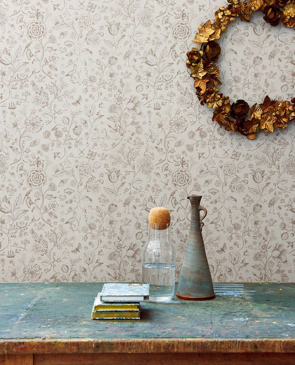 EIJFFINGER Pip Studio IV 375011 - Afbeelding 2 - Naturel, Landelijk, Romantisch, Pip Studio, Dieren, Vogels, Bloemen