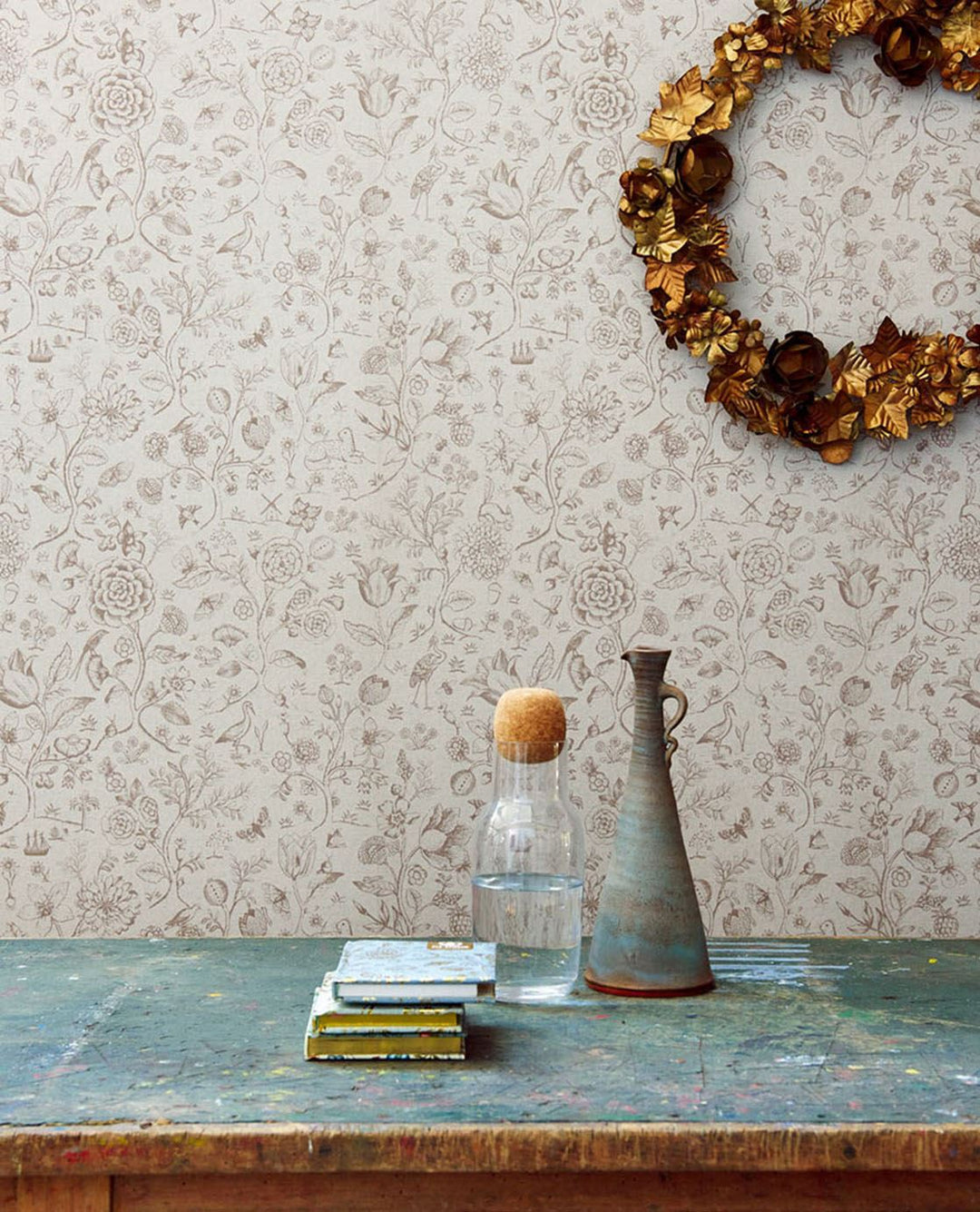 EIJFFINGER Pip Studio IV 375011 - Afbeelding 2 - Naturel, Landelijk, Romantisch, Pip Studio, Dieren, Vogels, Bloemen