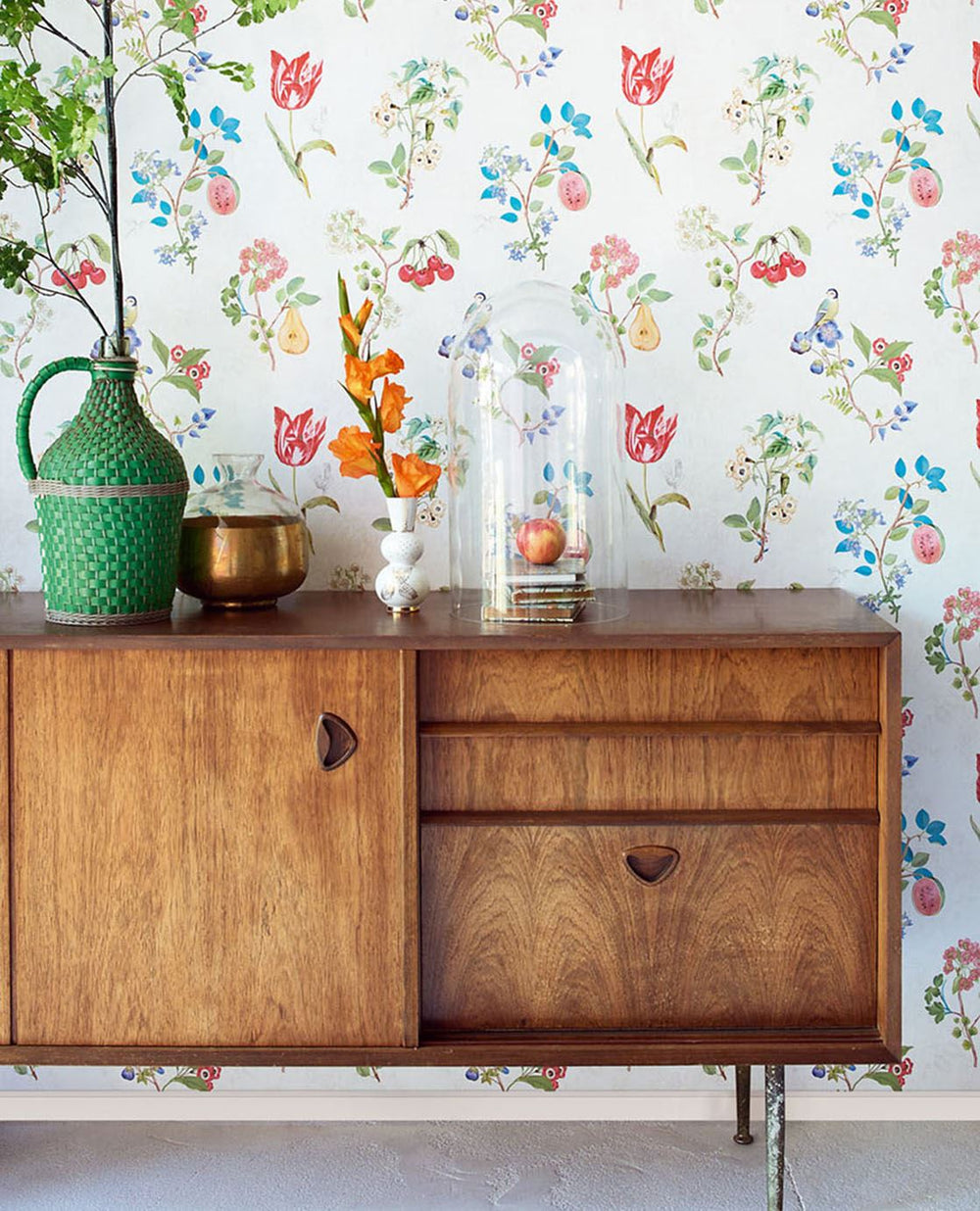 EIJFFINGER Pip Studio IV 375020 - Afbeelding 2 - Multi, Landelijk, Romantisch, Pip Studio, Vogels, Bloemen