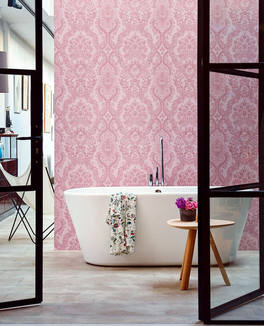 EIJFFINGER Pip Studio IV 375043 - Afbeelding 2 - Rood, Landelijk, Romantisch, Pip Studio, Ornamenten, Bloemen