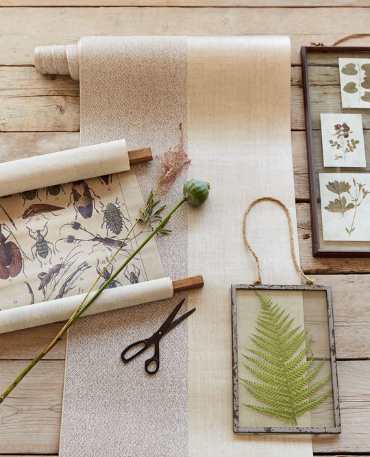EIJFFINGER Resource 369040 - Afbeelding 2 - Naturel, Wit, Landelijk, Basic, Klassiek, Strepen
