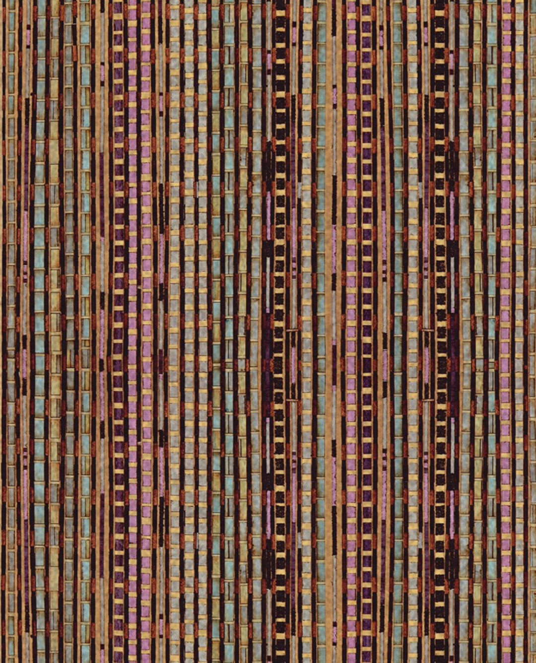EIJFFINGER Resource 369154 - Afbeelding 1 - Multi, Retro, Vintage, Etnisch, Strepen
