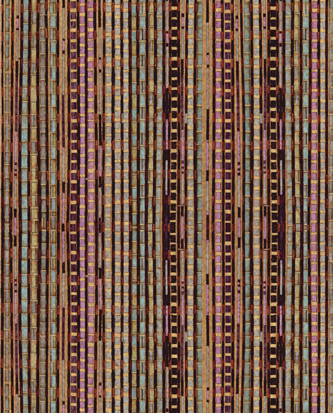 EIJFFINGER Resource 369154 - Afbeelding 1 - Multi, Retro, Vintage, Etnisch, Strepen
