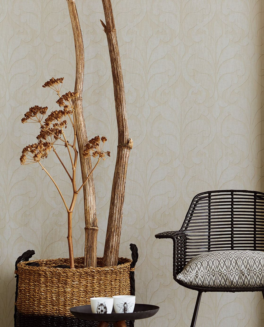 EIJFFINGER Siroc 376004 - Afbeelding 2 - Naturel, Klassiek, Ornamenten