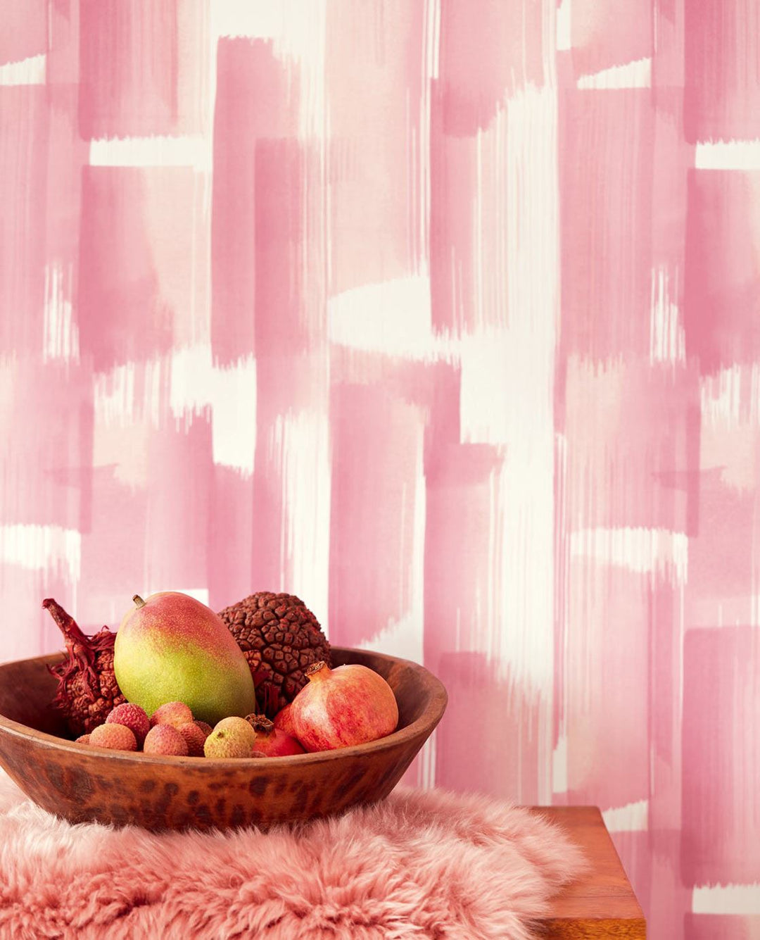 EIJFFINGER Stripes+ 377004 - Afbeelding 2 - Rood, Basic, Stoer, Industrieel, Strepen, Kinderkamer