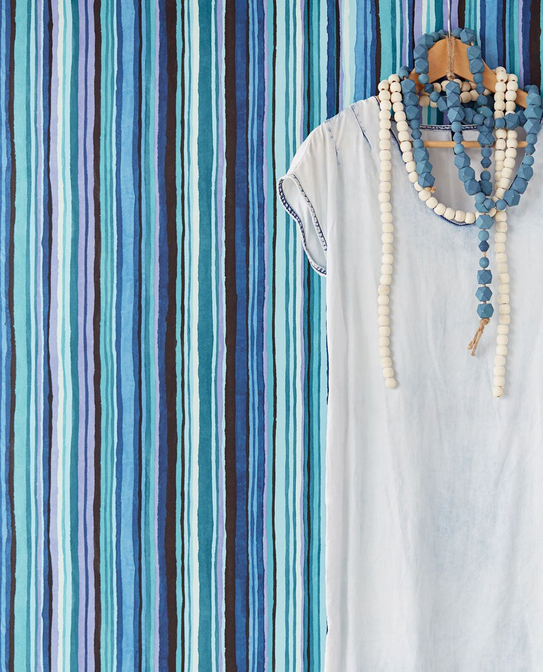 EIJFFINGER Stripes+ 377013 - Afbeelding 2 - Multi, Basic, Strepen