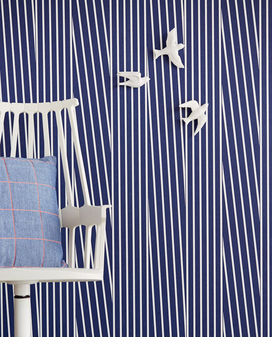 EIJFFINGER Stripes+ 377120 - Afbeelding 2 - Blauw, Basic