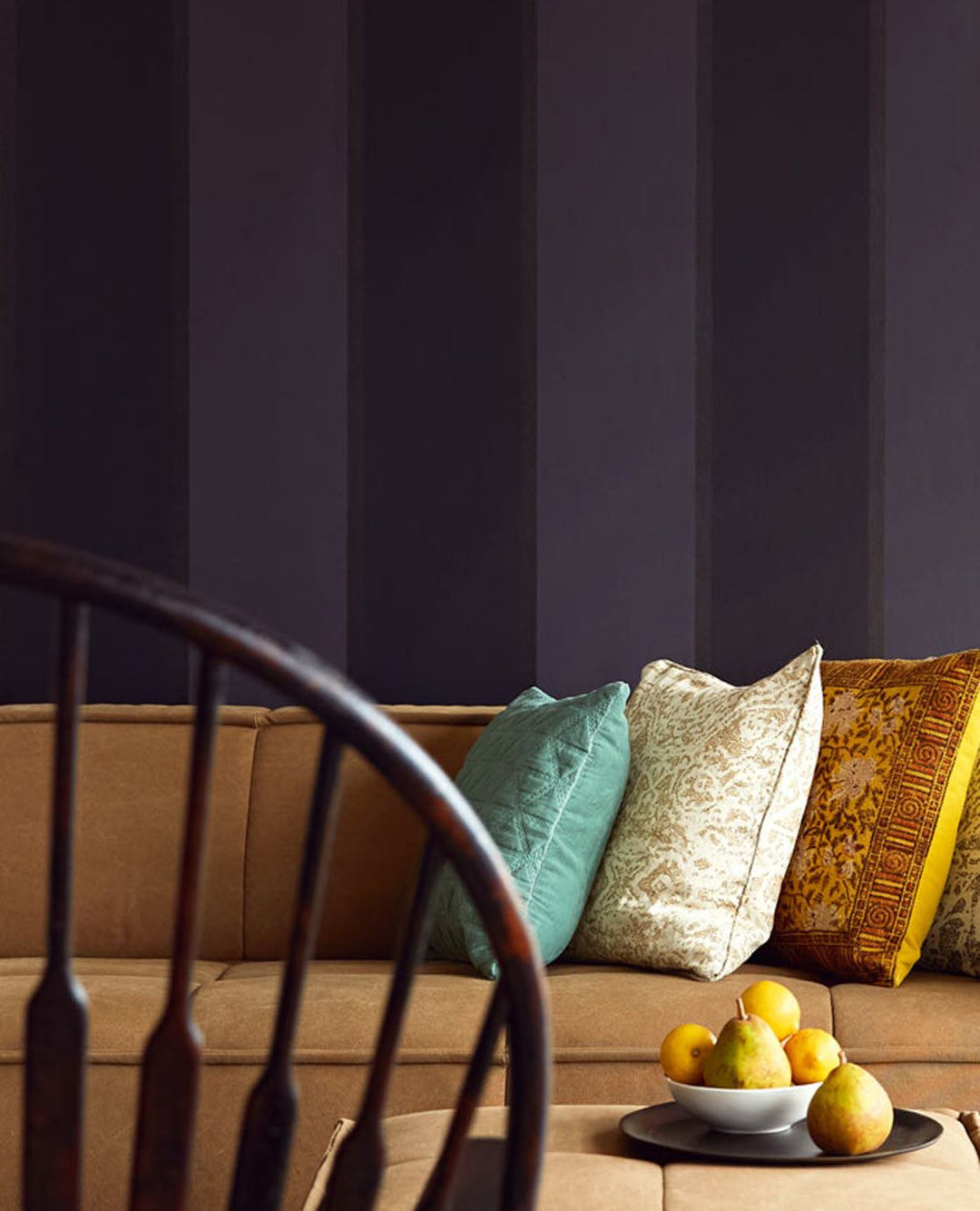 EIJFFINGER Stripes+ 377167 - Afbeelding 2 - Zwart / Grijs, Stoer, Industrieel, Strepen