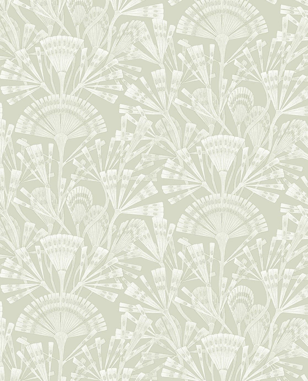 EIJFFINGER Geonature 366011 - Afbeelding 1 - Groen, Scandinavisch, Retro, Vintage, Klassiek, Natuurlijk, Fantasie