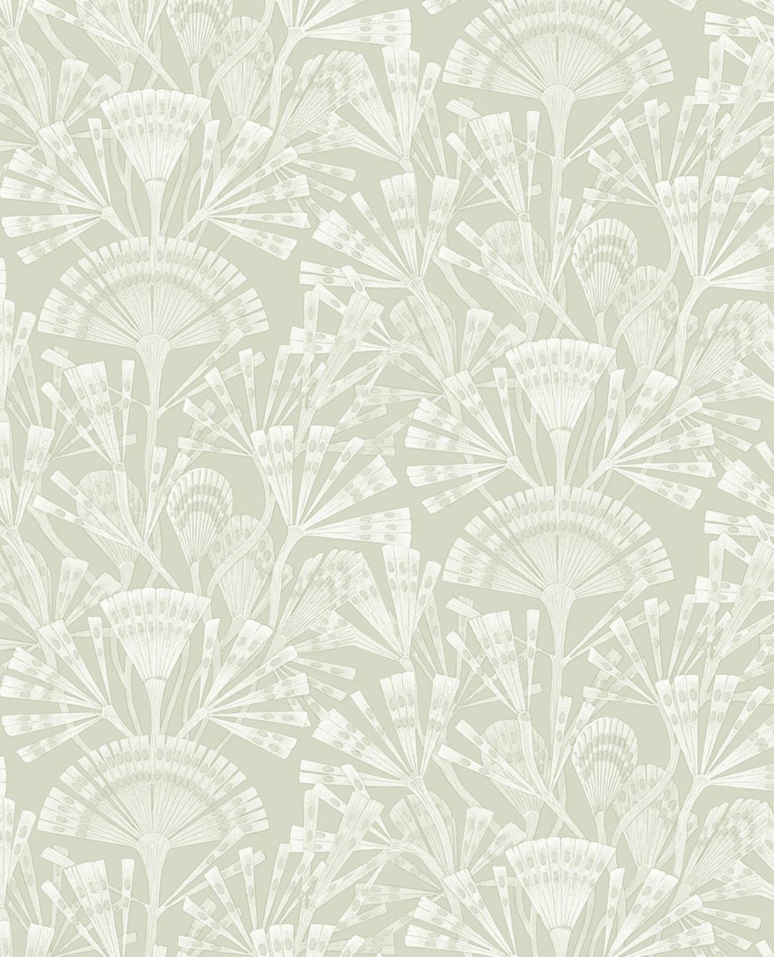 EIJFFINGER Geonature 366011 - Afbeelding 1 - Groen, Scandinavisch, Retro, Vintage, Klassiek, Natuurlijk, Fantasie