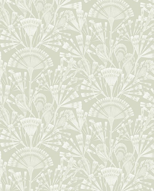 EIJFFINGER Geonature 366011 - Afbeelding 1 - Groen, Scandinavisch, Retro, Vintage, Klassiek, Natuurlijk, Fantasie