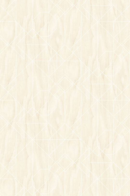 EIJFFINGER Geonature 366103 - Afbeelding 1 - Naturel, Retro, Vintage, Ruiten, Grafisch