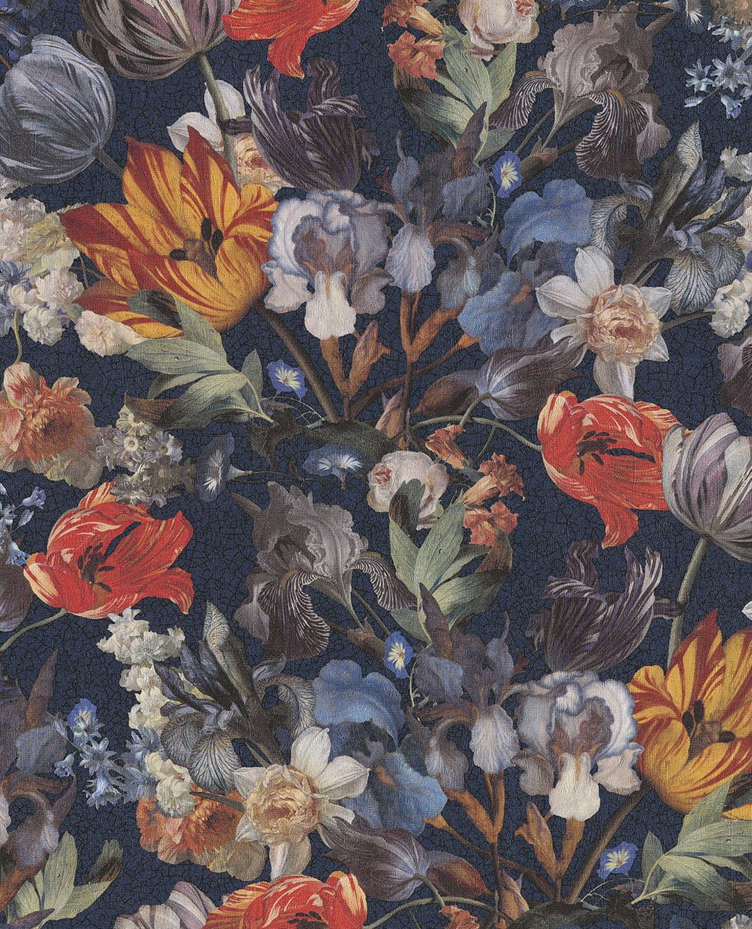 EIJFFINGER Masterpiece 358012 - Afbeelding 1 - Multi, Blauw, Romantisch, Klassiek, Bloemen