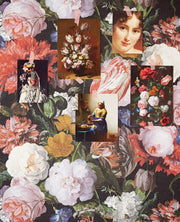 EIJFFINGER Masterpiece 358000 - Afbeelding 3 - Multi, Zwart / Grijs, Romantisch, Klassiek, Bloemen