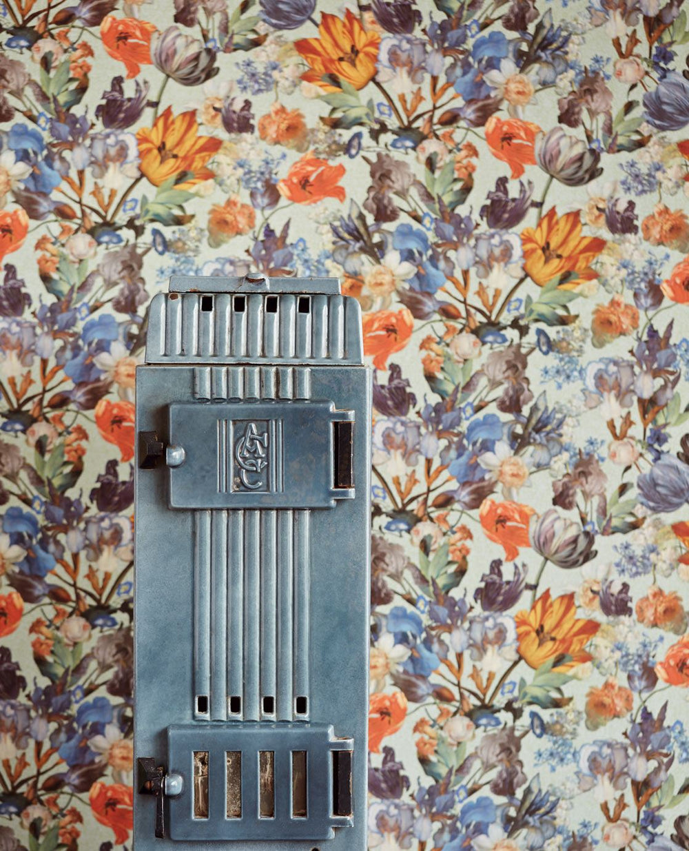 EIJFFINGER Masterpiece 358013 - Afbeelding 2 - Multi, Blauw, Romantisch, Klassiek, Bloemen