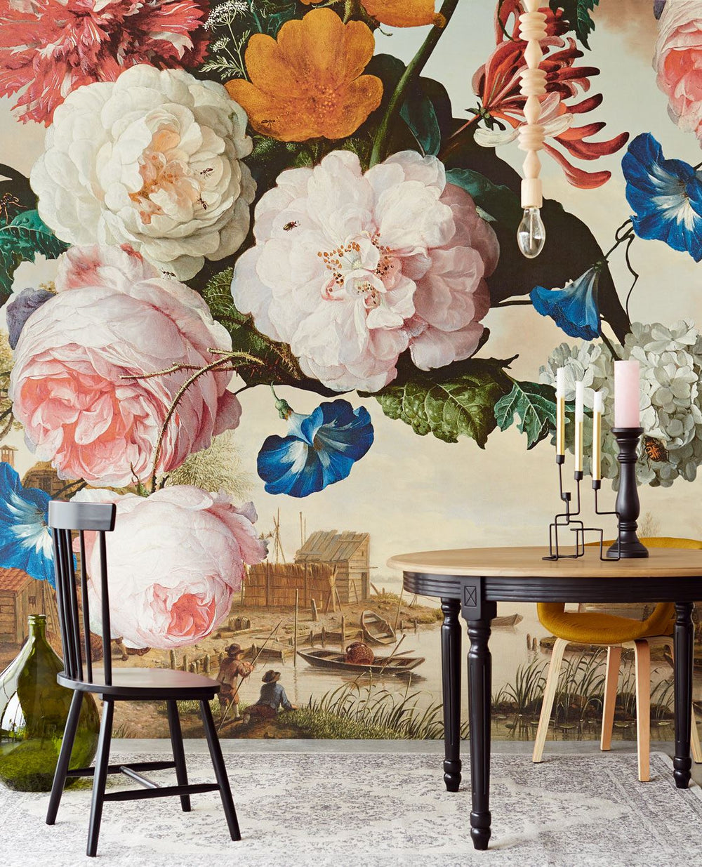 EIJFFINGER Masterpiece 358110 - Afbeelding 2 - Multi, Klassiek, Bloemen