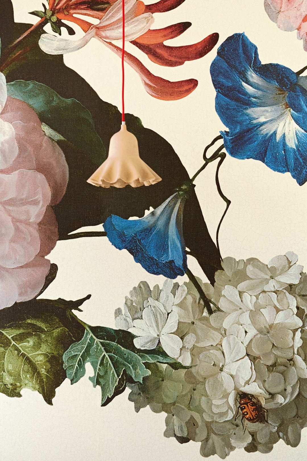 EIJFFINGER Masterpiece 358112 - Afbeelding 2 - Wit, Multi, Klassiek, Bloemen
