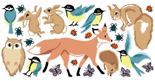 EIJFFINGER Materiaal Ondergrond Sticker 864004 - Afbeelding 1 - Multi, Kinderkamer
