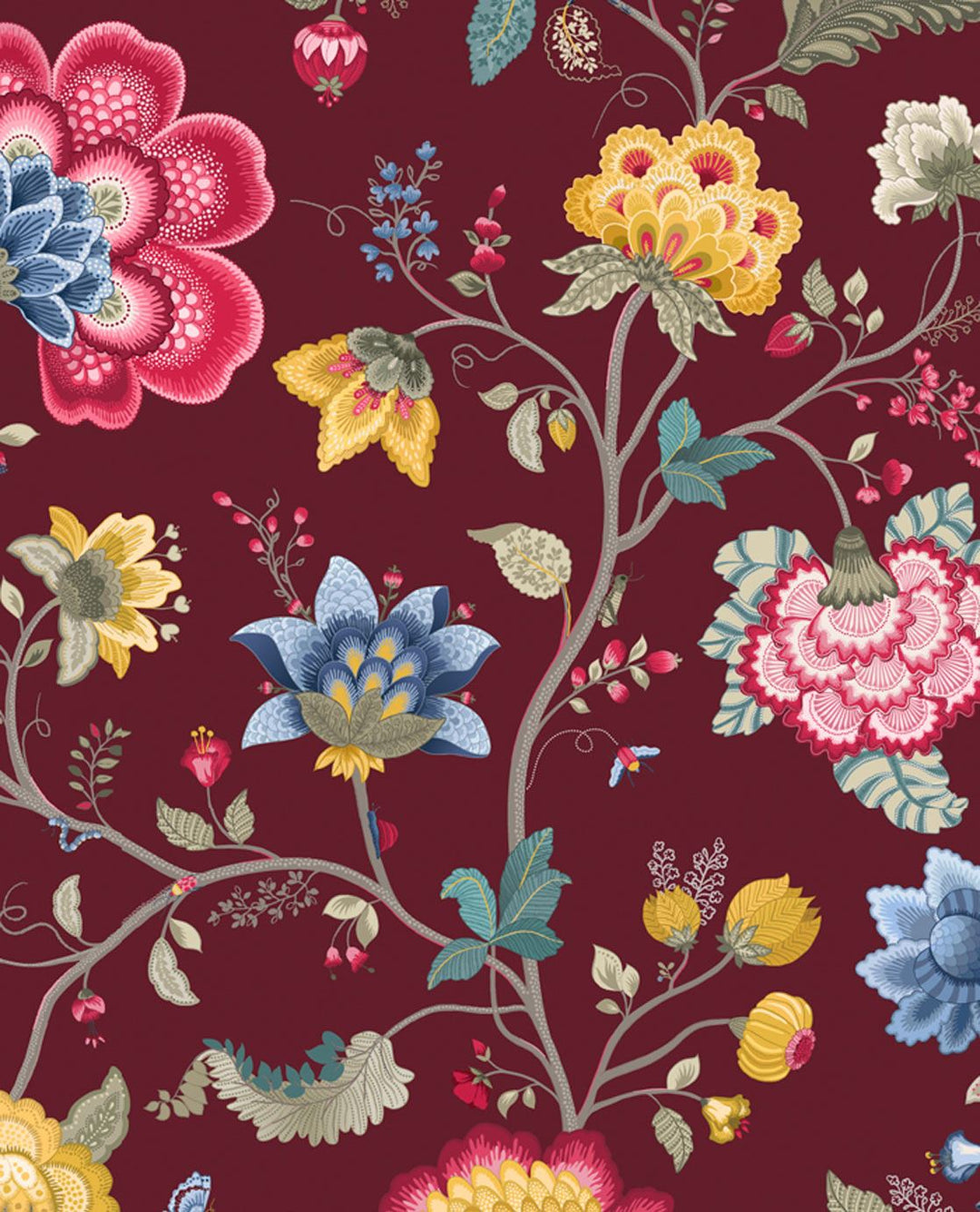 EIJFFINGER Pip Studio III 341033 - Afbeelding 1 - Naturel, Multi, Rood, Romantisch, Kinderkamer, Pip Studio