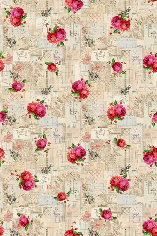 EIJFFINGER Pip Studio III 341080 - Afbeelding 1 - Naturel, Romantisch, Kinderkamer, Pip Studio